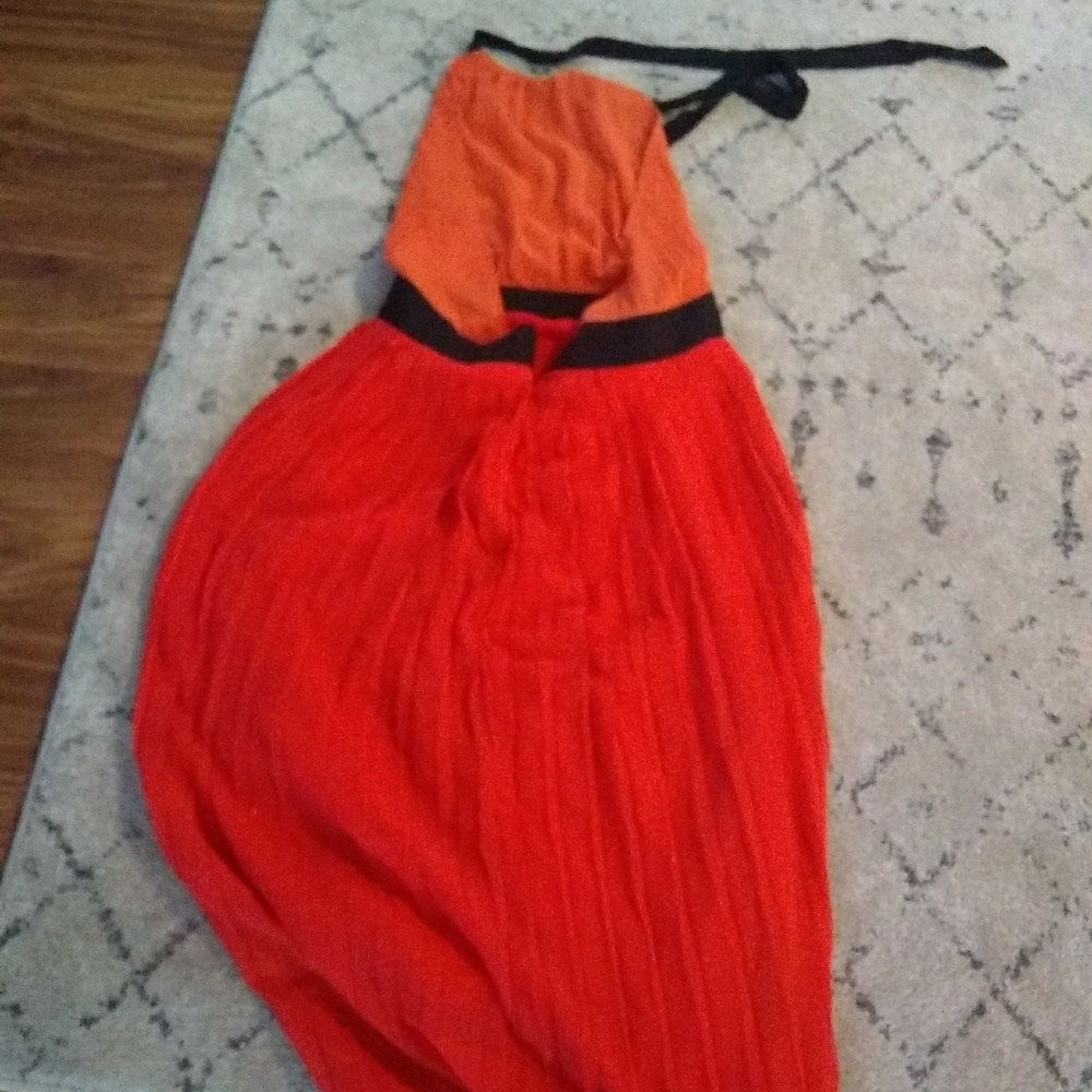 Color block maxi
